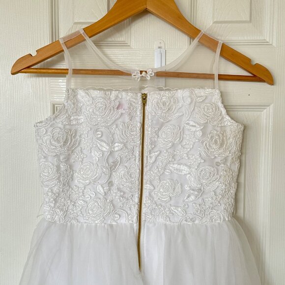 American Girl Celebration Dress for Girls Flower Girl Wedding Party Size 10 - Picture 8 of 13